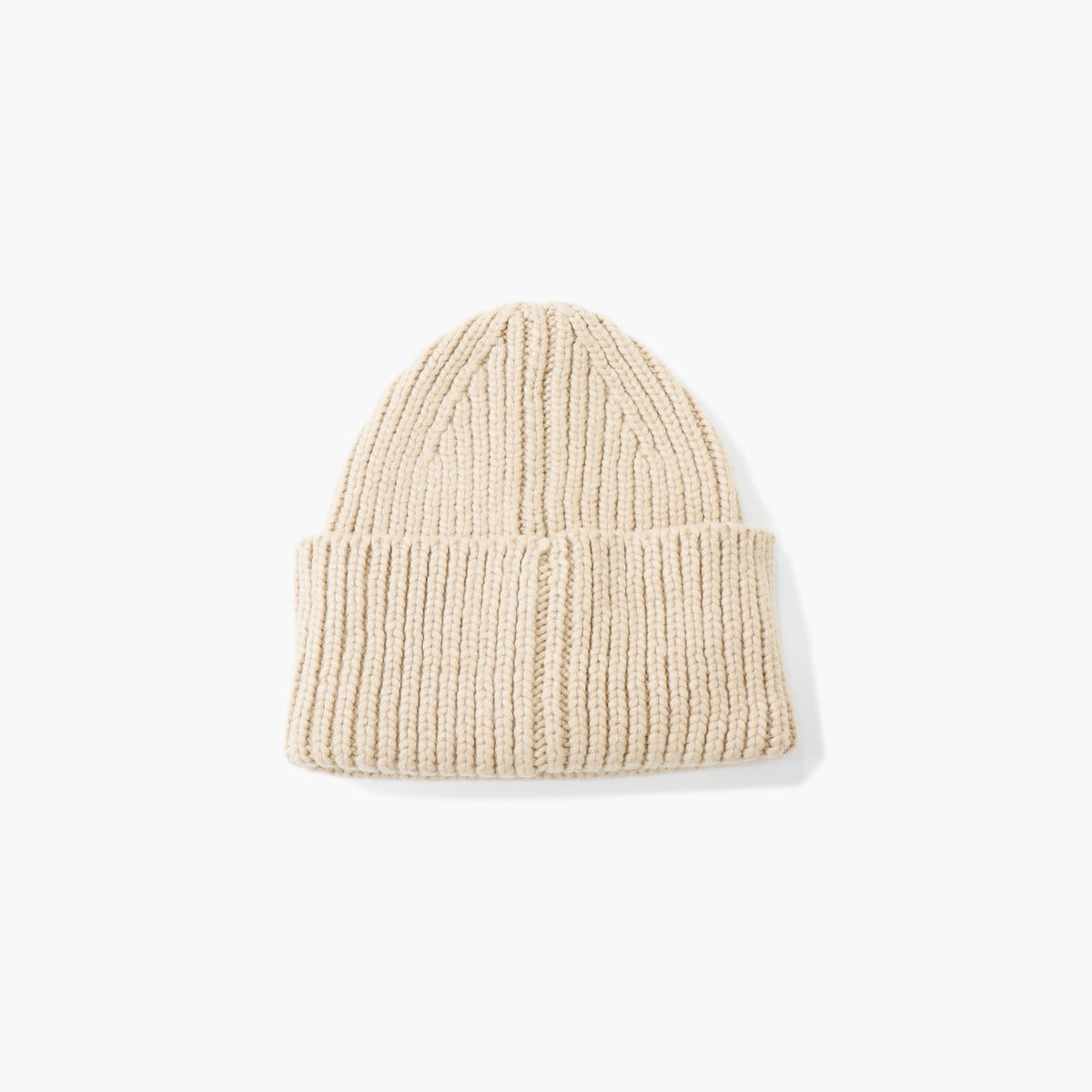 U CHUNKY CRAFTED RIB BEANIE