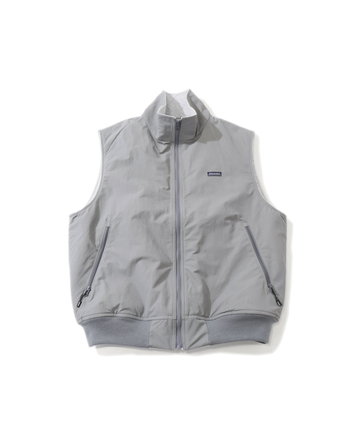 DAVID NYLON VEST  GRAY