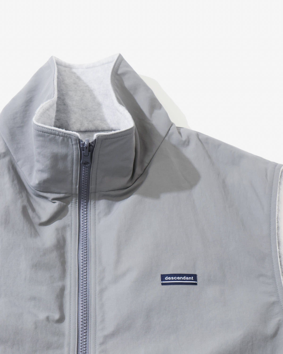 DAVID NYLON VEST  GRAY