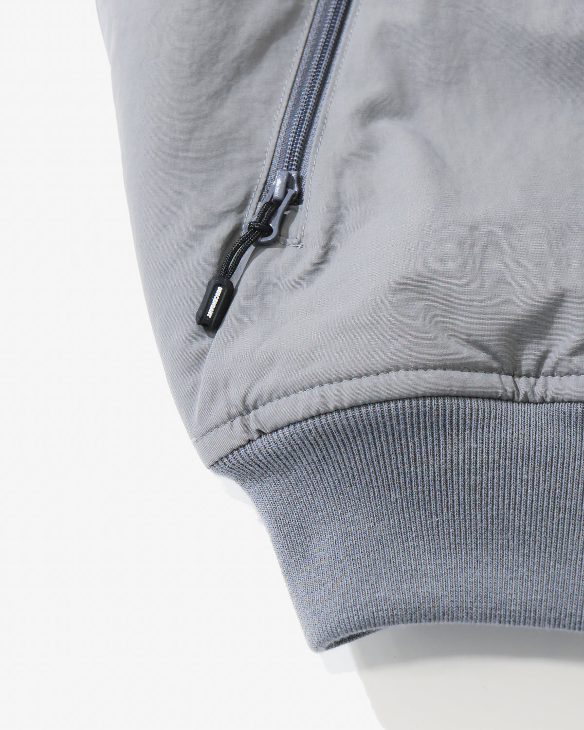 DAVID NYLON VEST  GRAY
