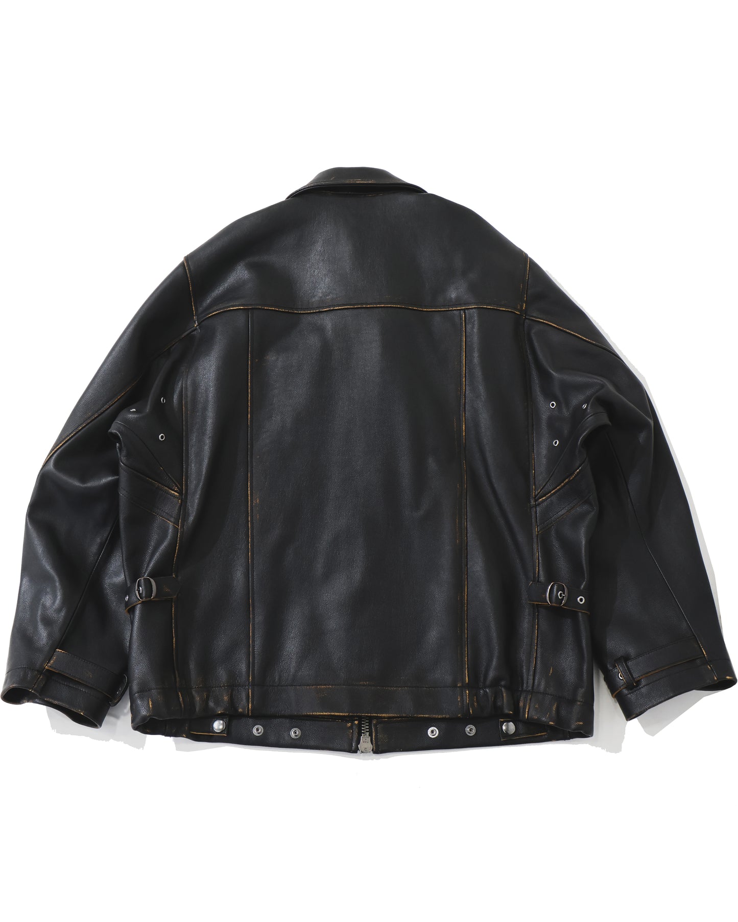 Military Leather Flight Jacket