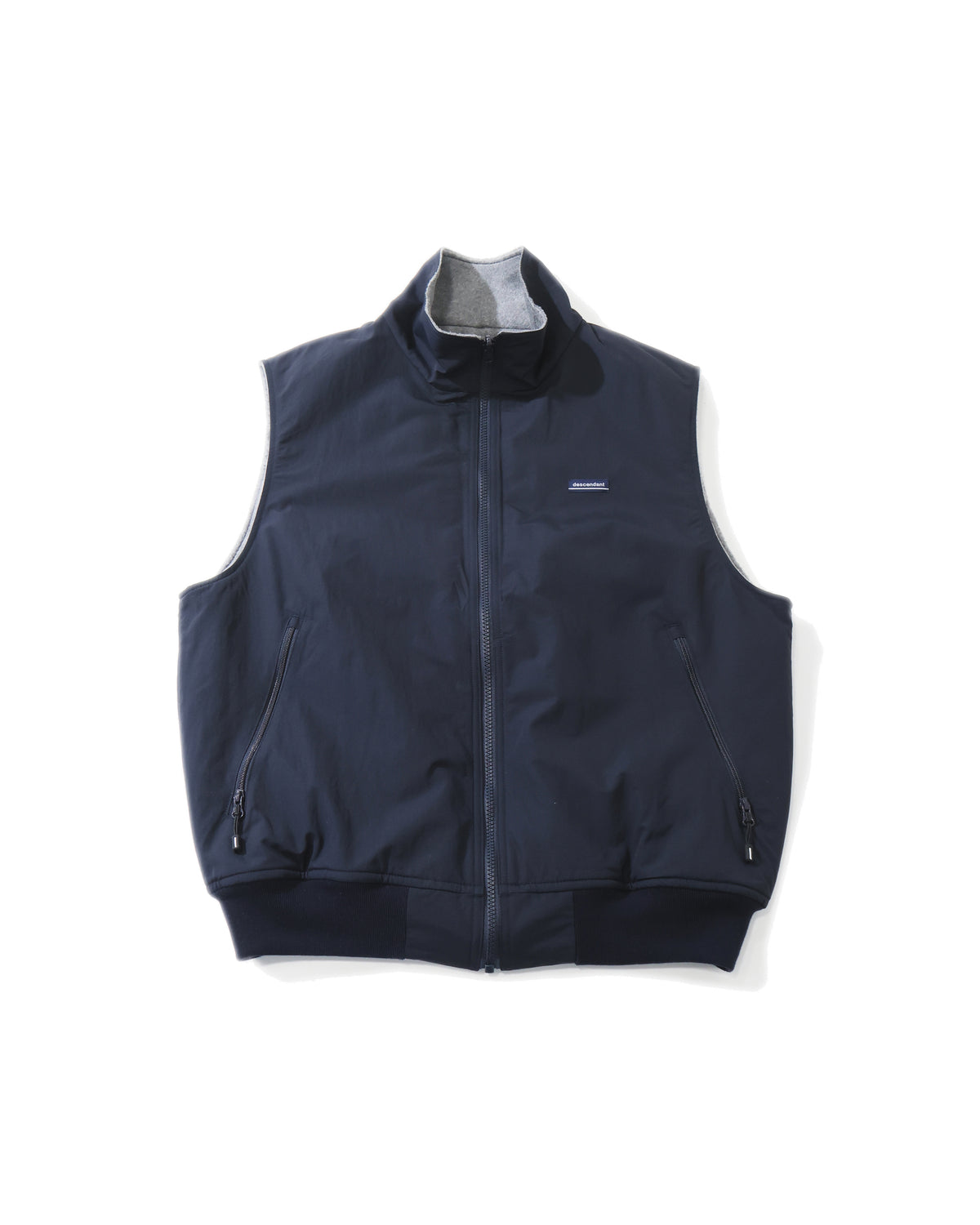 DAVID NYLON VEST  NAVY