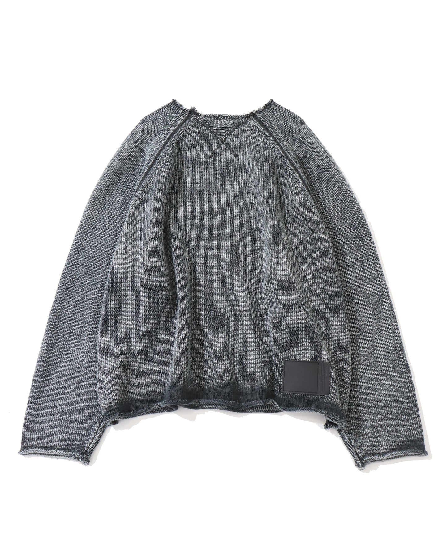 Vintage Washed Pullover Knit Sweater