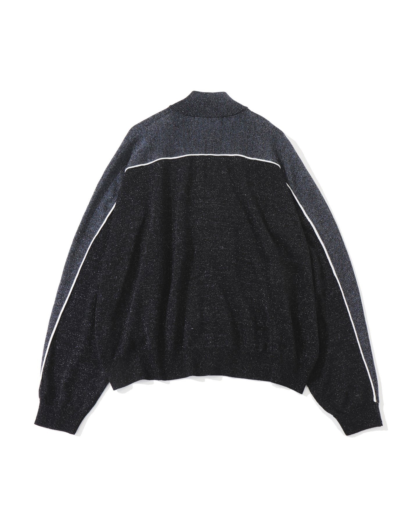 Lame Jersey Knit Training Jacket