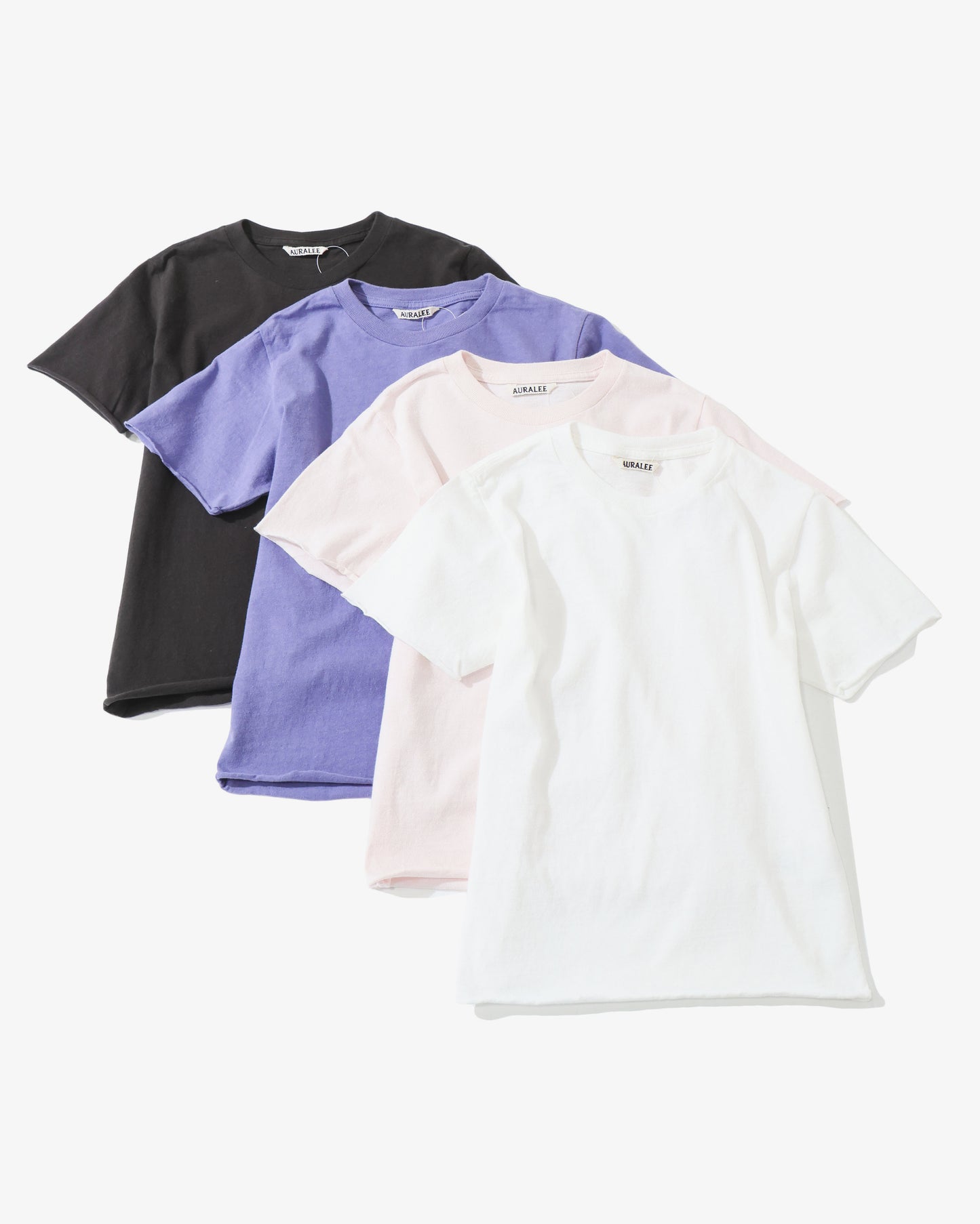 BRUSHED ORGANIC COTTON JERSEY TEE