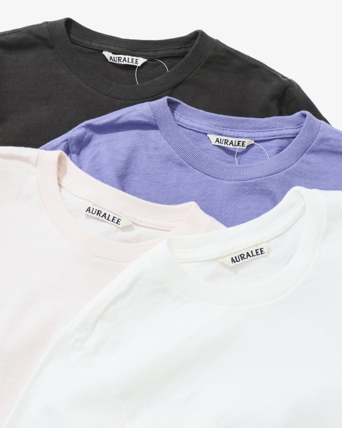 BRUSHED ORGANIC COTTON JERSEY TEE