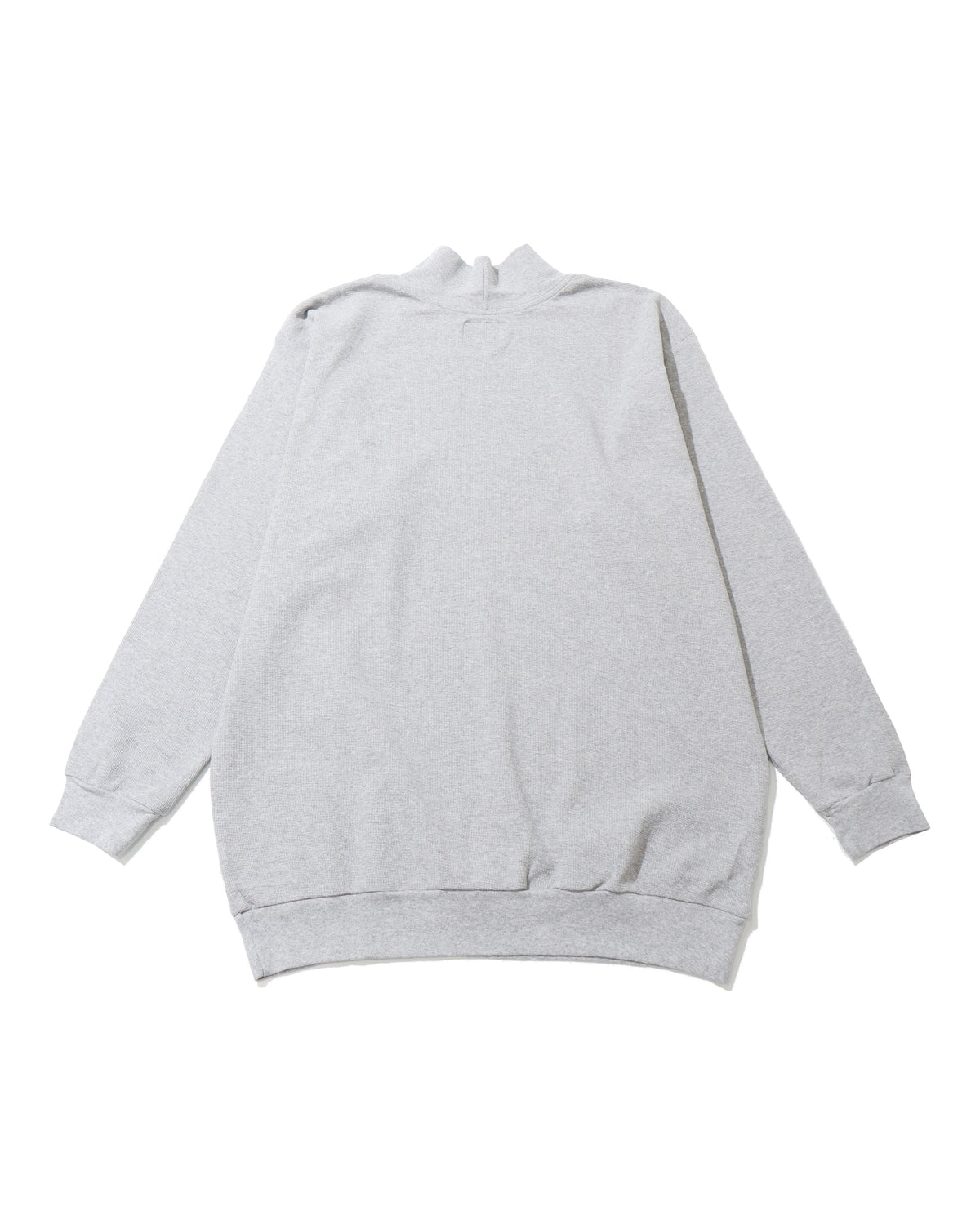 TORTOISE MOCK NECK LS  GRAY
