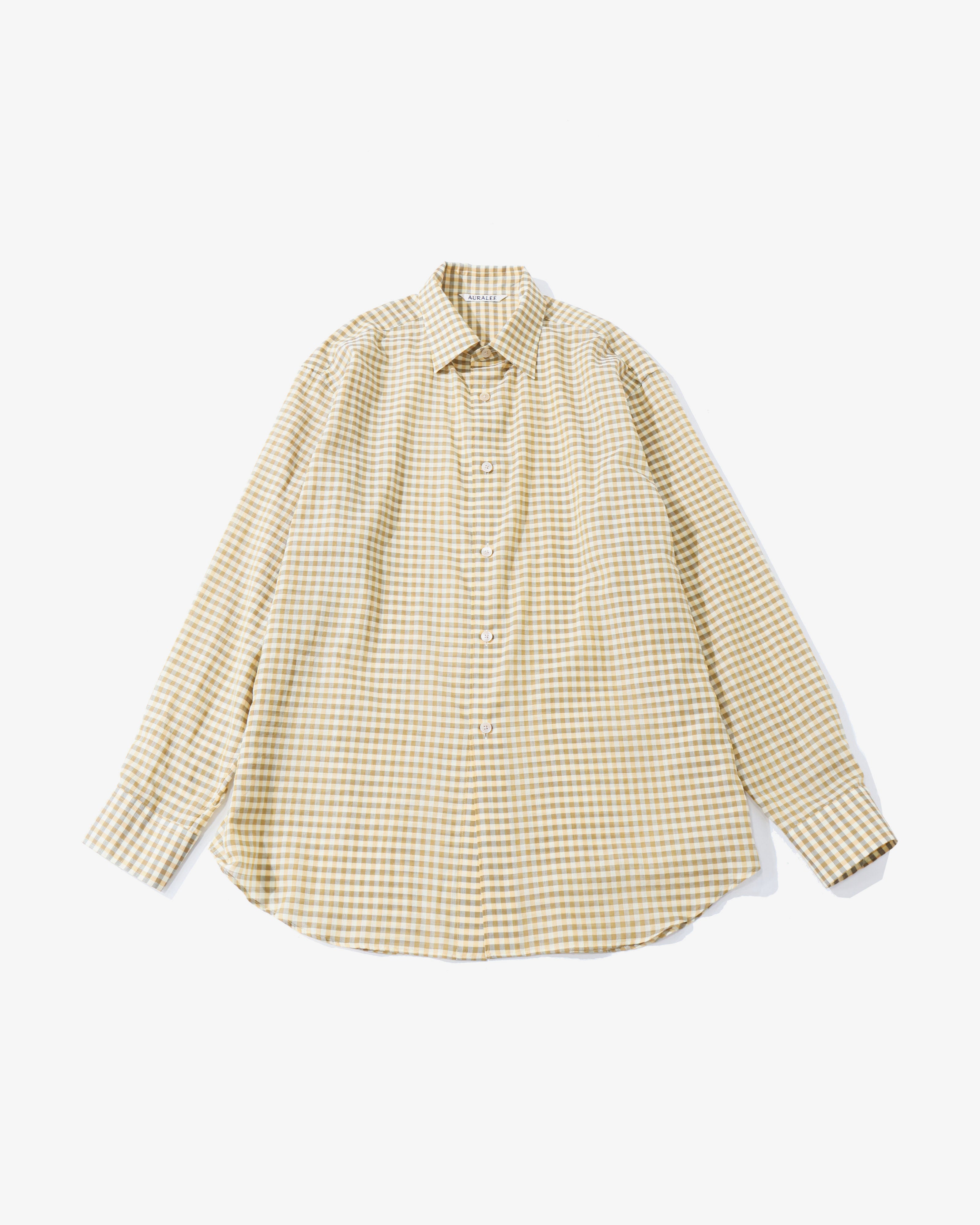 定価以下AIRY LIGHT COTTON CHECK SHIRT AIRY LIGHT COTTON CHECK SHIRT – TIME AFTER TIME