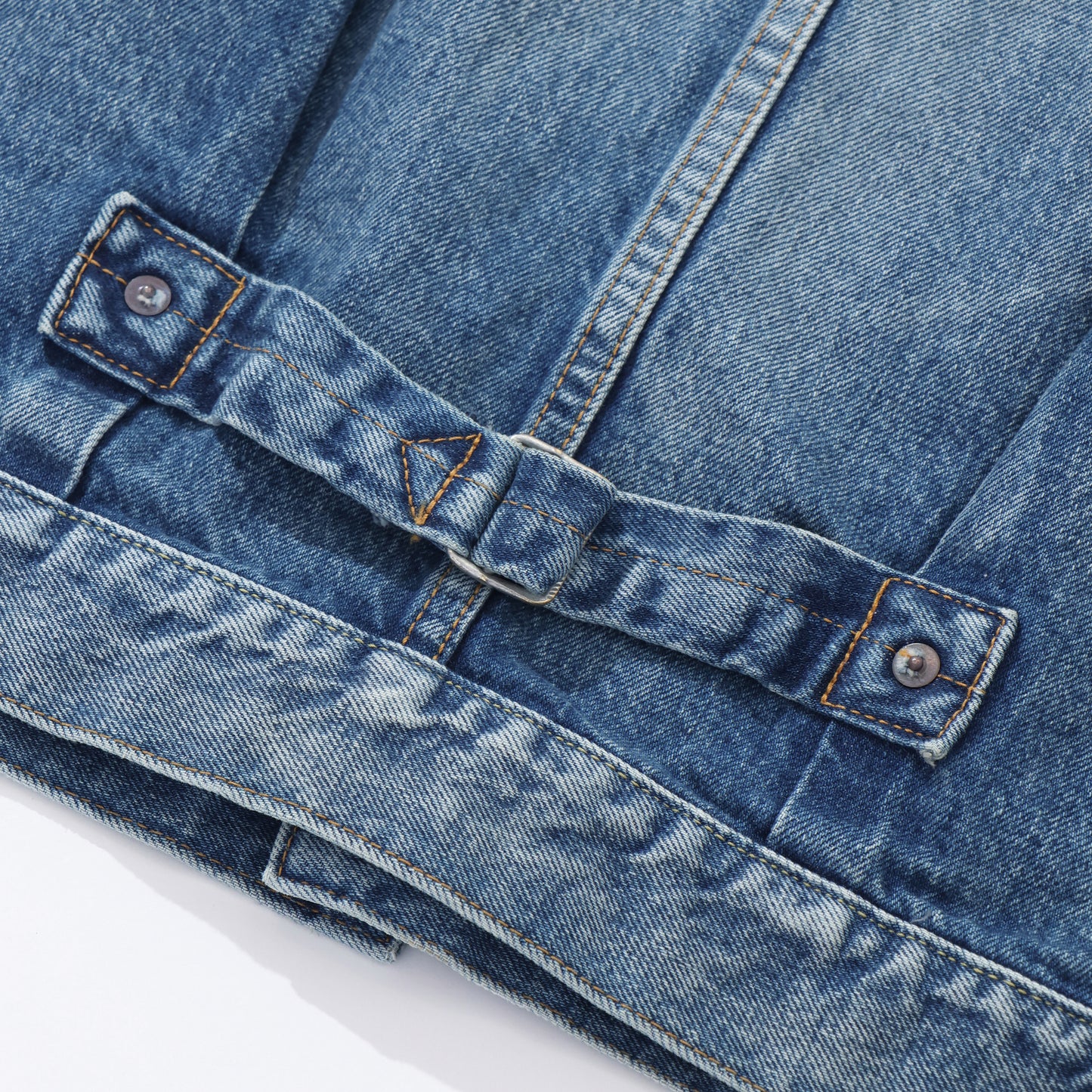 "FRAGMENT × SEQUEL" DAMAGE DENIM JACKET