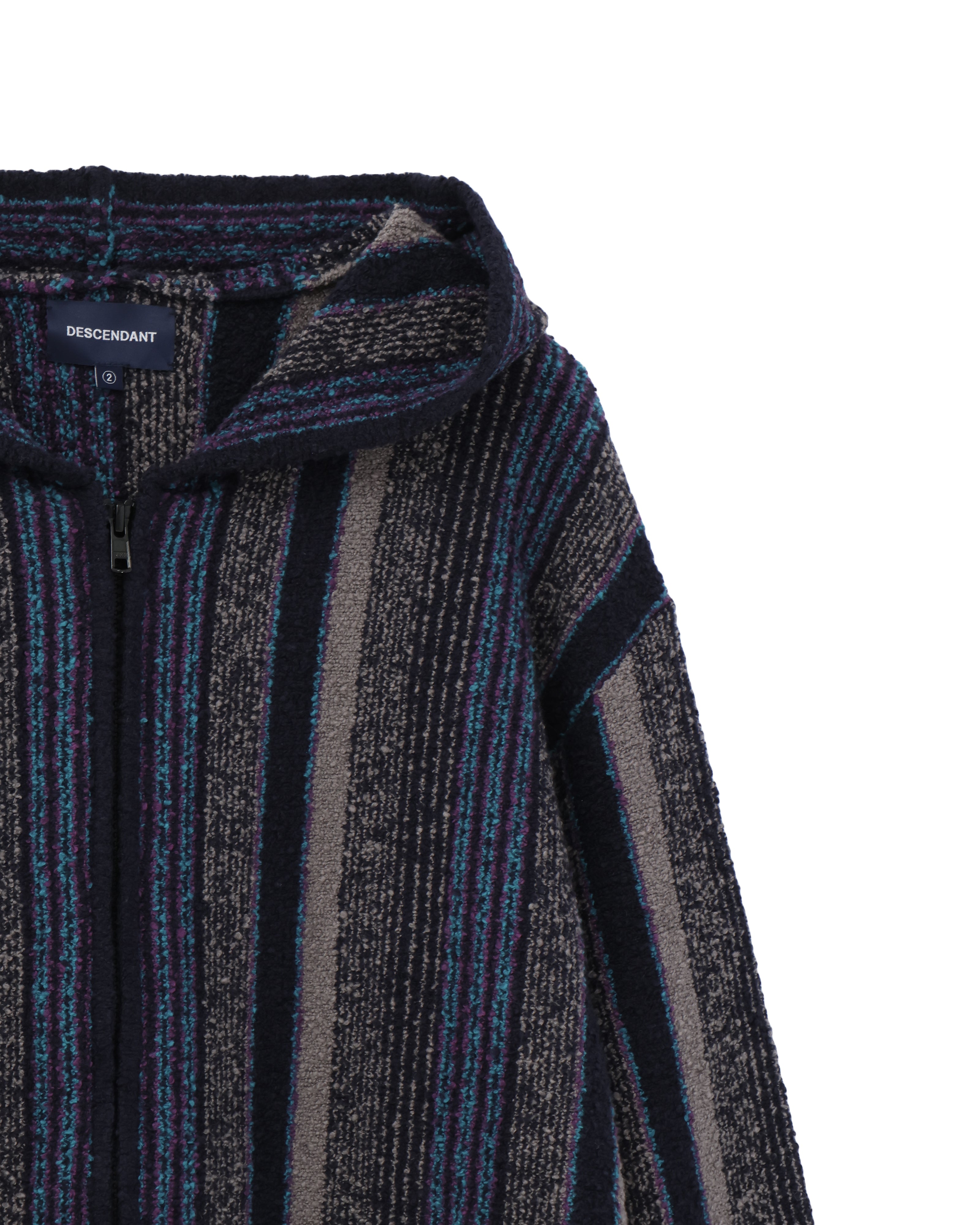 トップス DESCENDANT SPICOLI HOODED LS SHIRT DESCENDANT/SPICOLI HOODED LS SHIRT (NAVY)