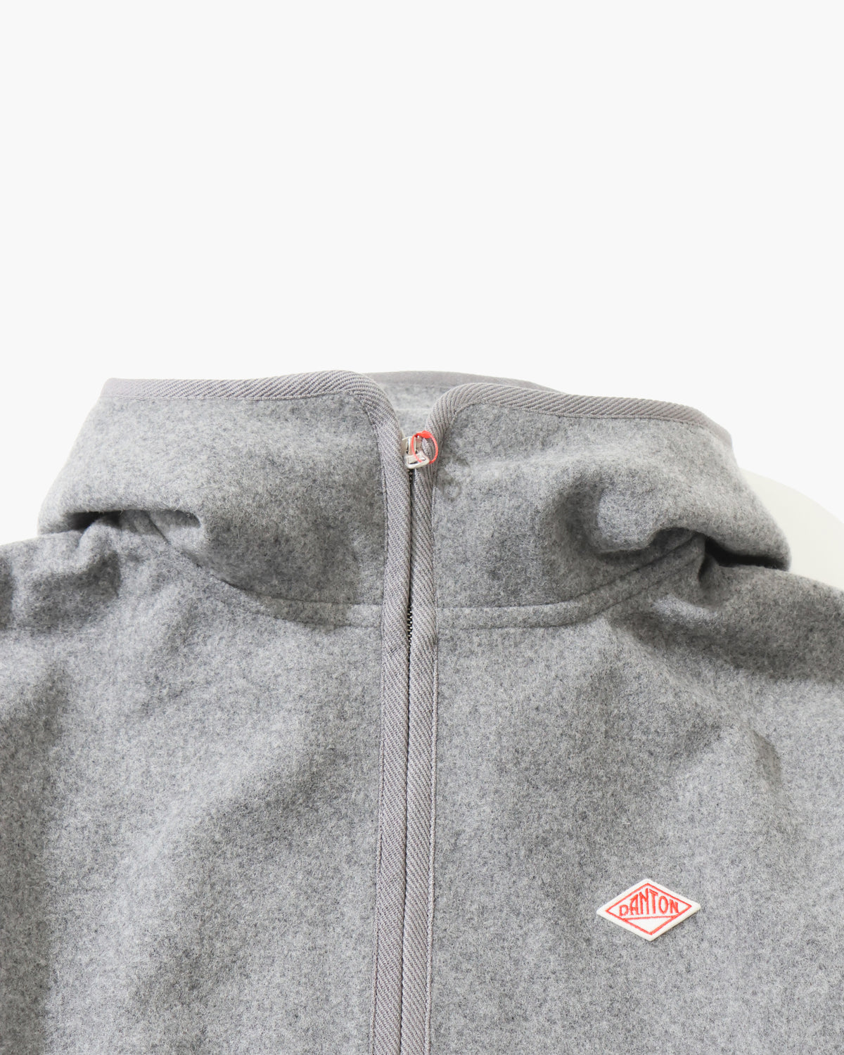 Wool Melton Hooded Jacket
