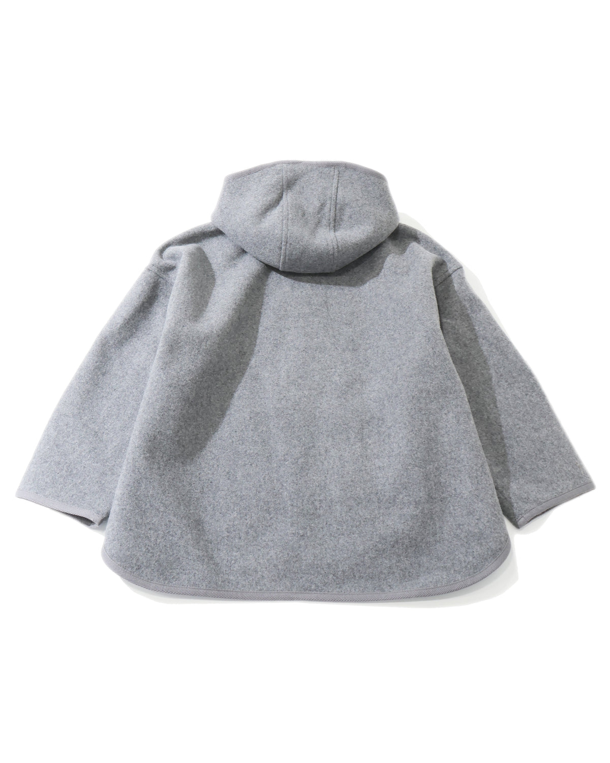 Wool Melton Hooded Jacket