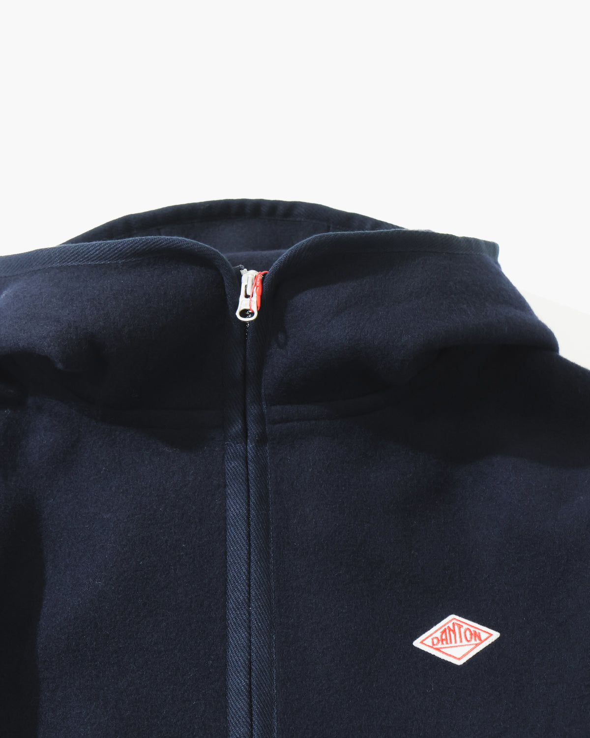 Wool Melton Hooded Jacket