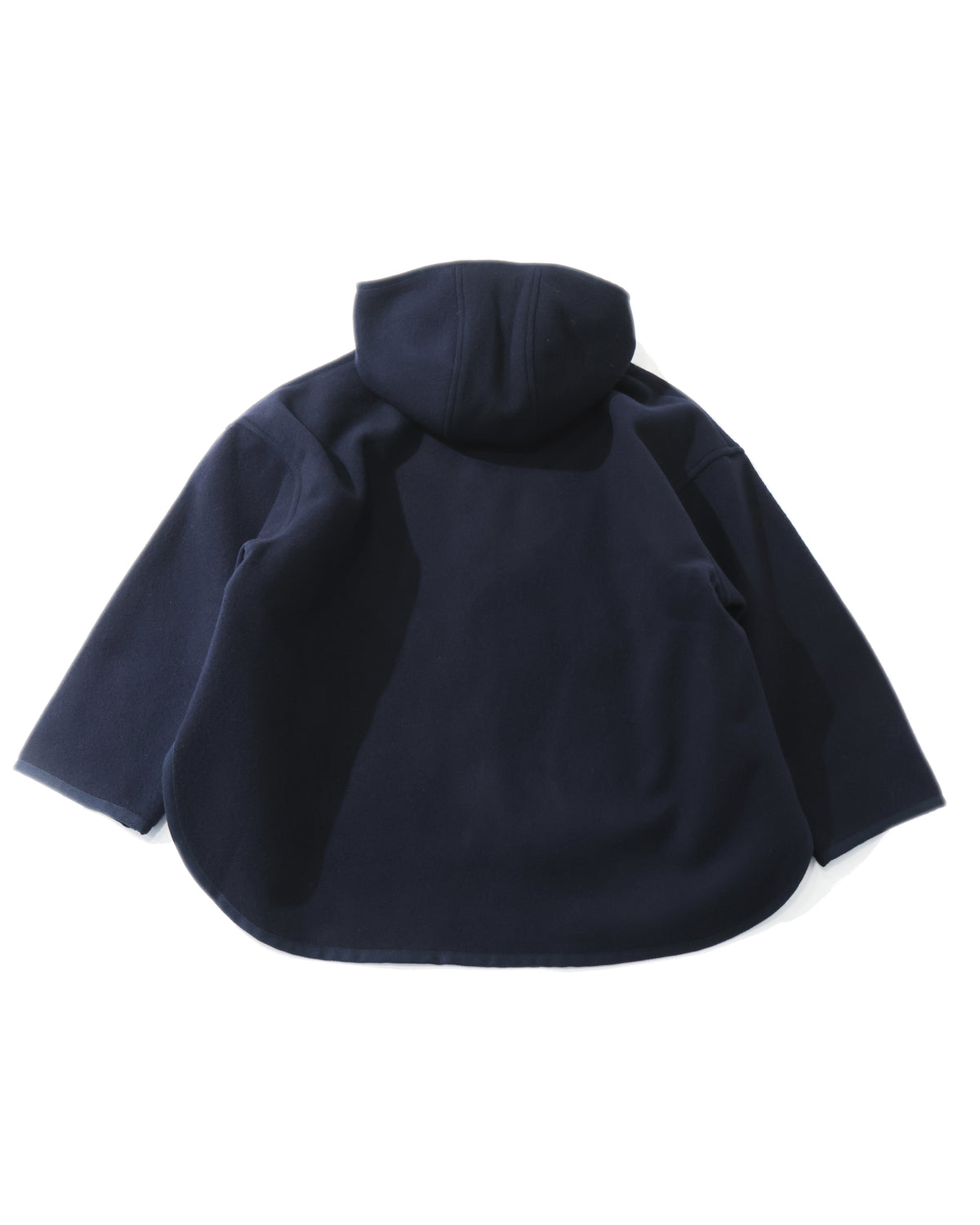Wool Melton Hooded Jacket