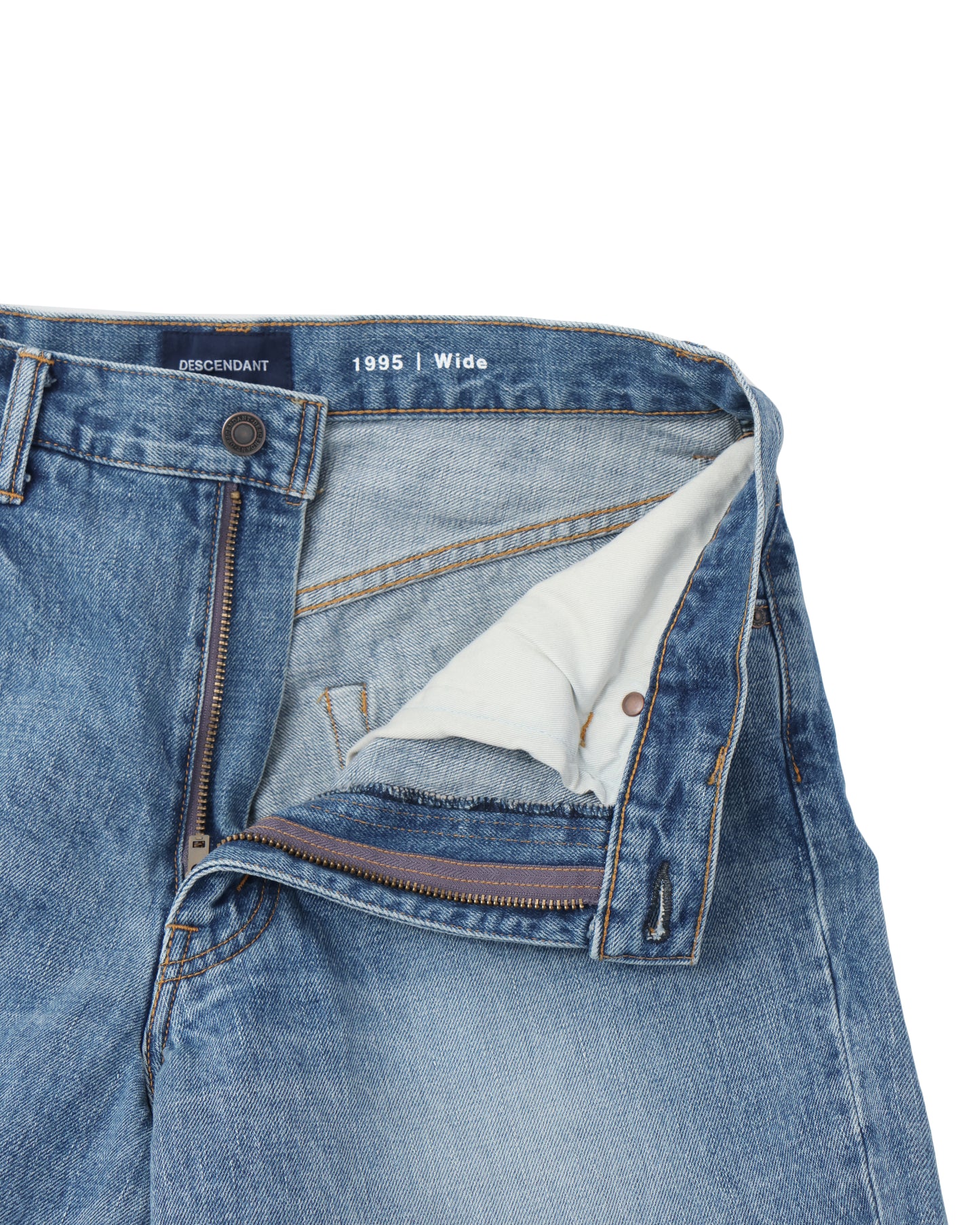 1995 DENIM TROUSERS BUGGY HARD WASH