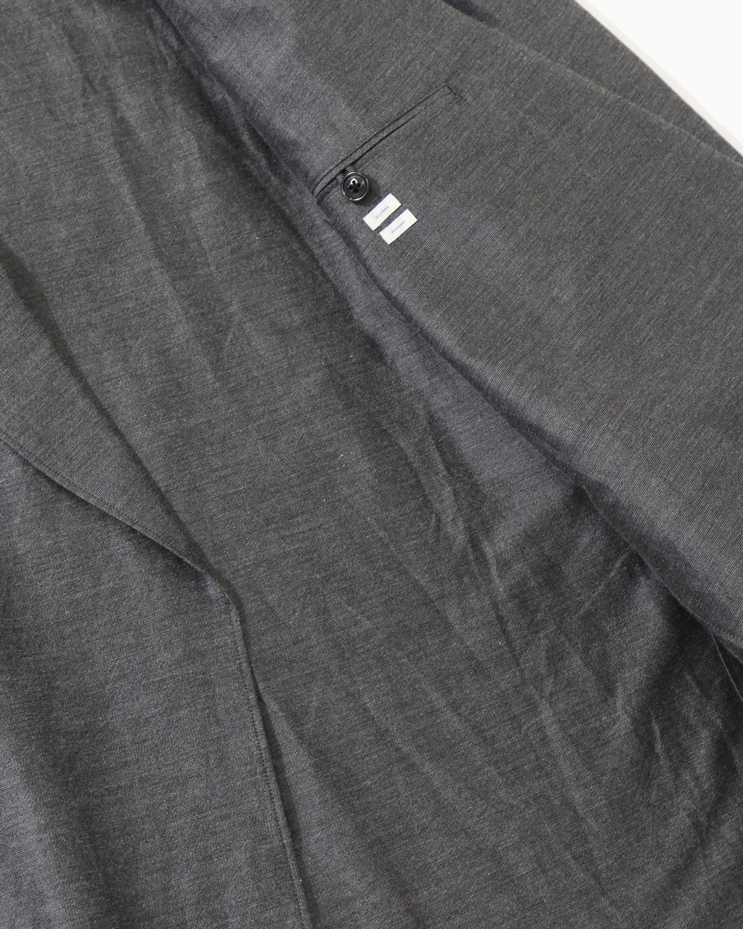 Silk-Wo-Co Peaked Lapel Cardigan Jacket HeatherGrey