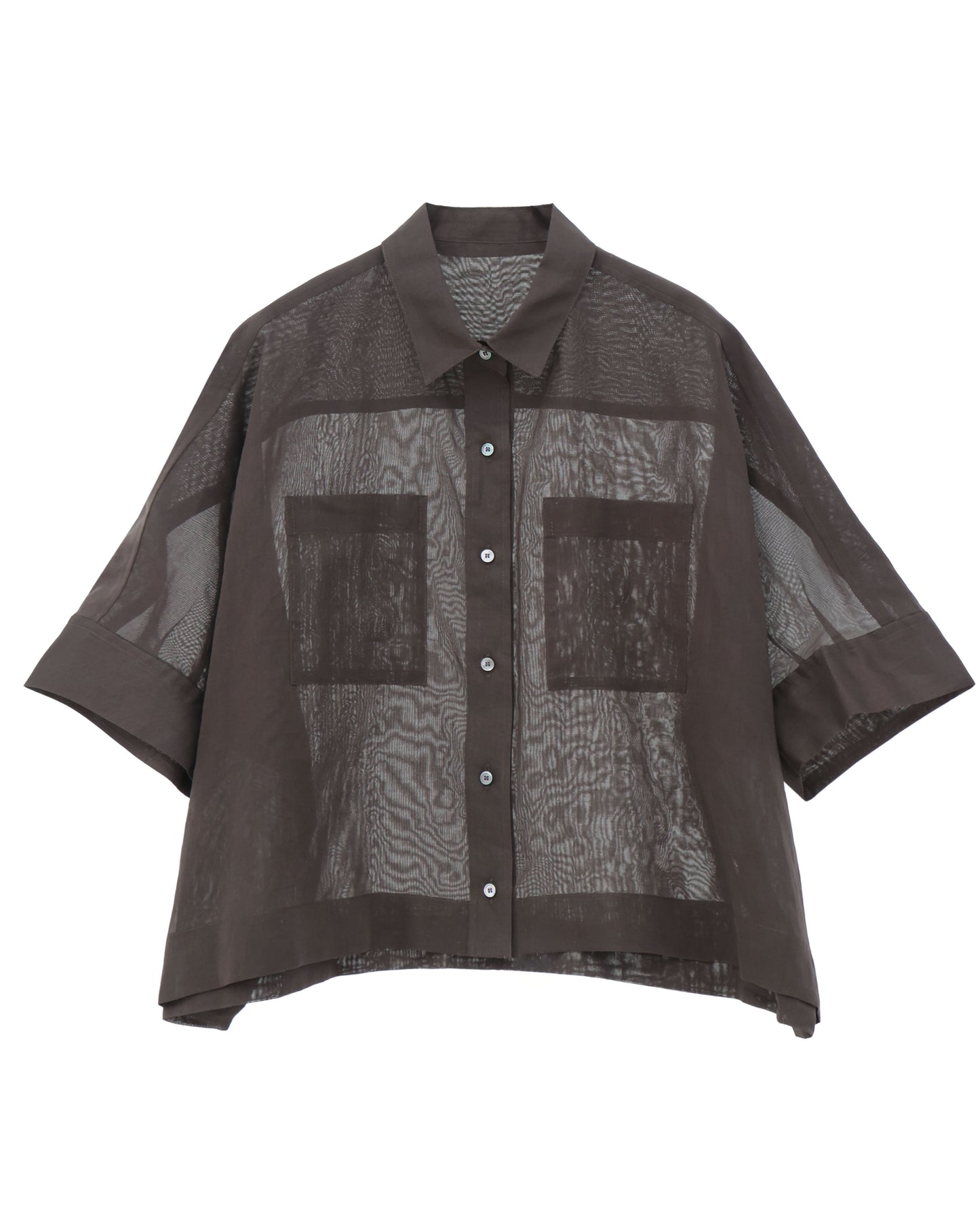 collared tent shirt