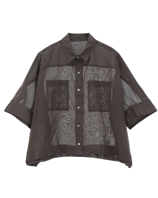 collared tent shirt