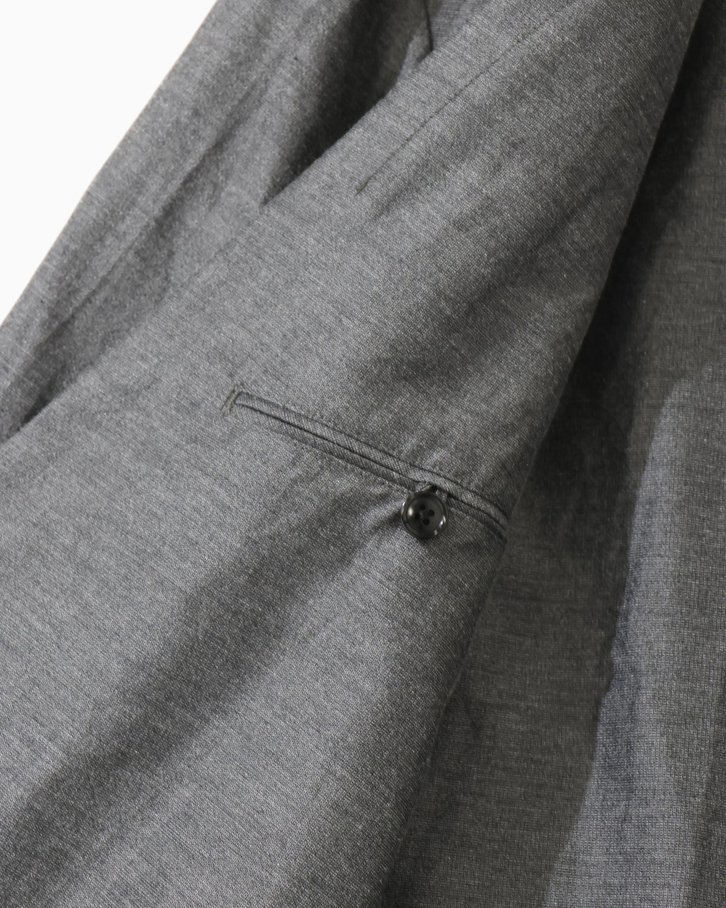 Silk-Wo-Co Peaked Lapel Cardigan Jacket HeatherGrey