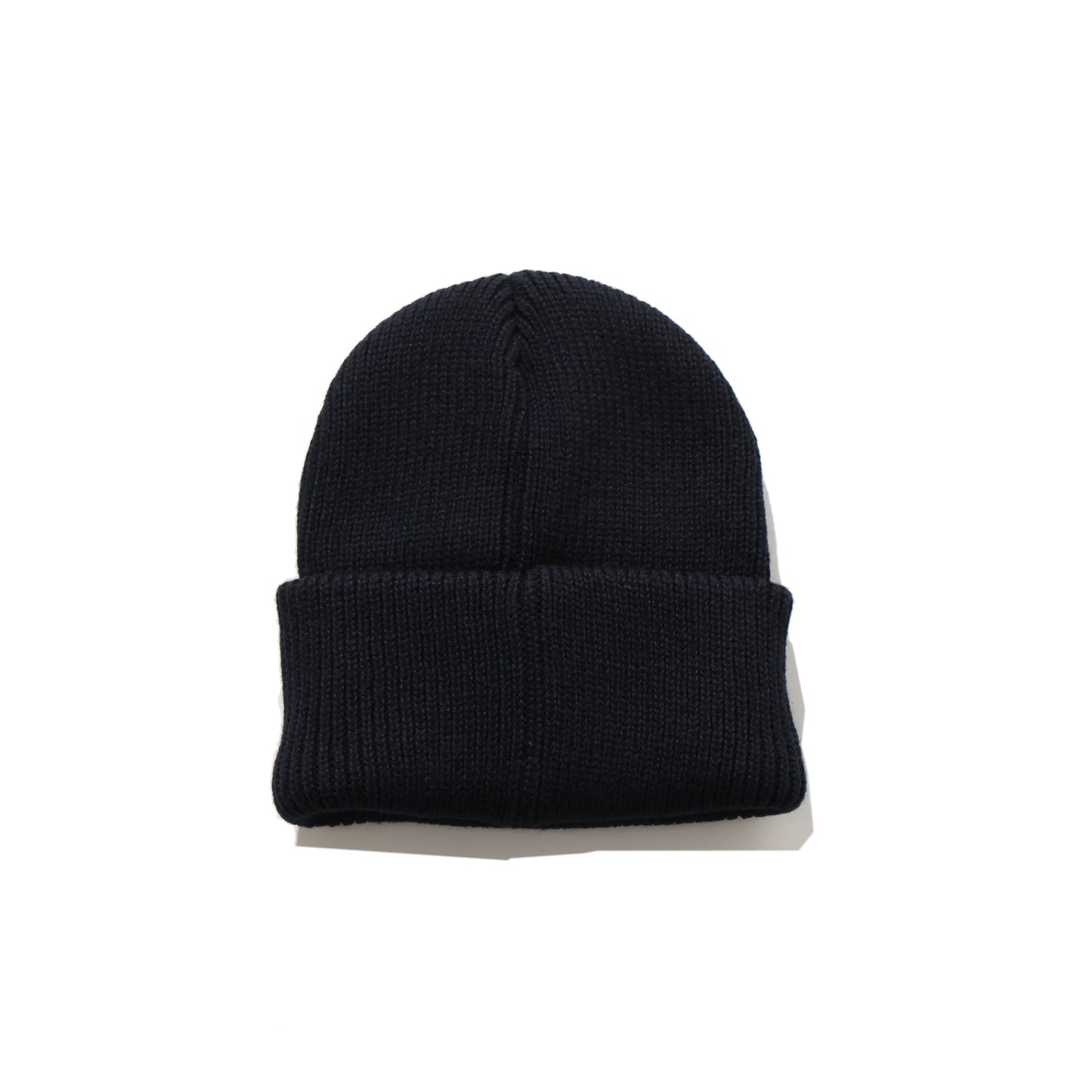 RECYCLED WOOL KNIT CAP BLACK