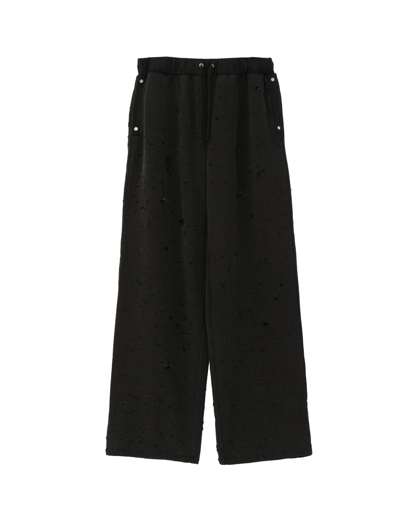 Damaged Baggy Sweat Pants