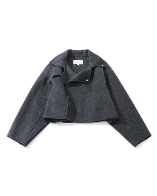 LIGHT DOUBLE-FACED CROPPED TRENCH COAT 17614