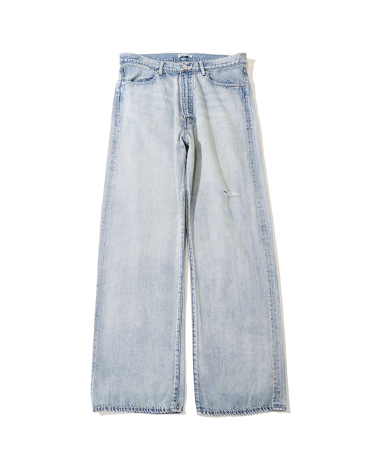 FADED SELVEDGE LIGHT DENIM PANTS LIGHT INDIGO (MENS)