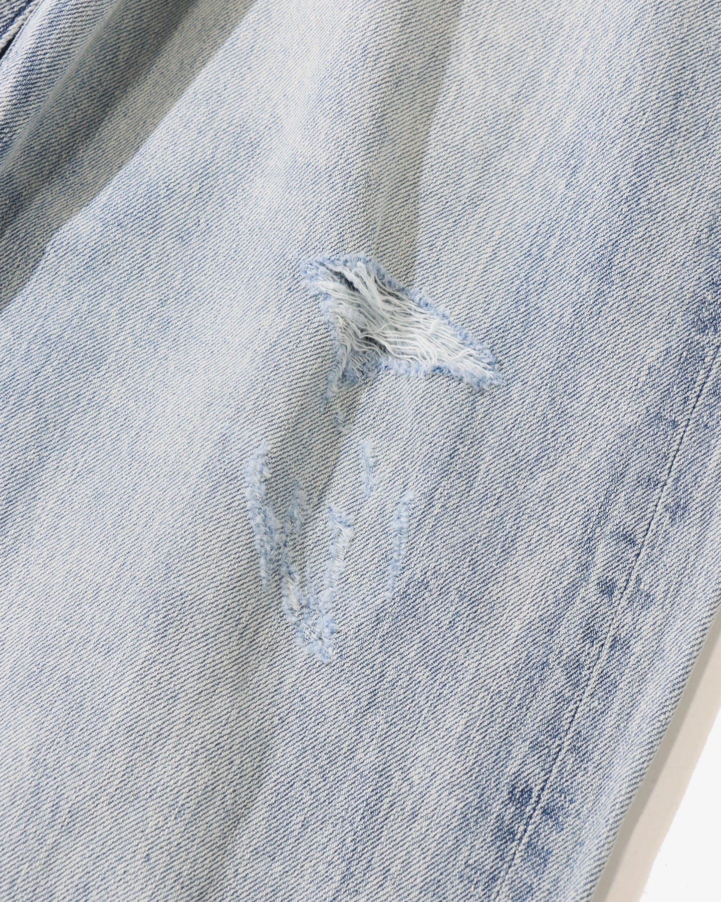 FADED SELVEDGE LIGHT DENIM PANTS LIGHT INDIGO (MENS)