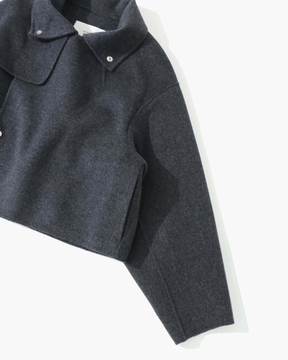 LIGHT DOUBLE-FACED CROPPED TRENCH COAT 17614