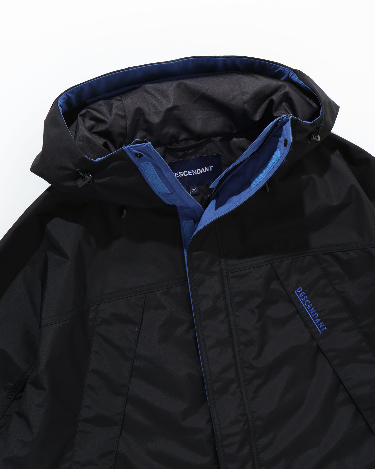 MONTAGNE NYLON 3LAYER  BLACK