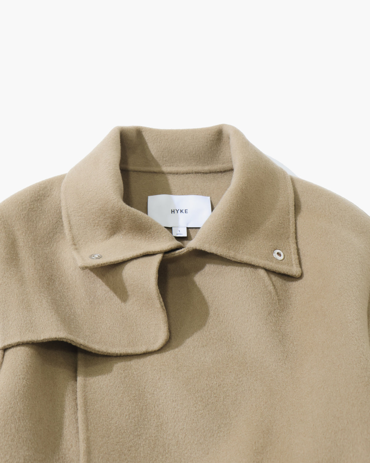 LIGHT DOUBLE-FACED CROPPED TRENCH COAT 17614