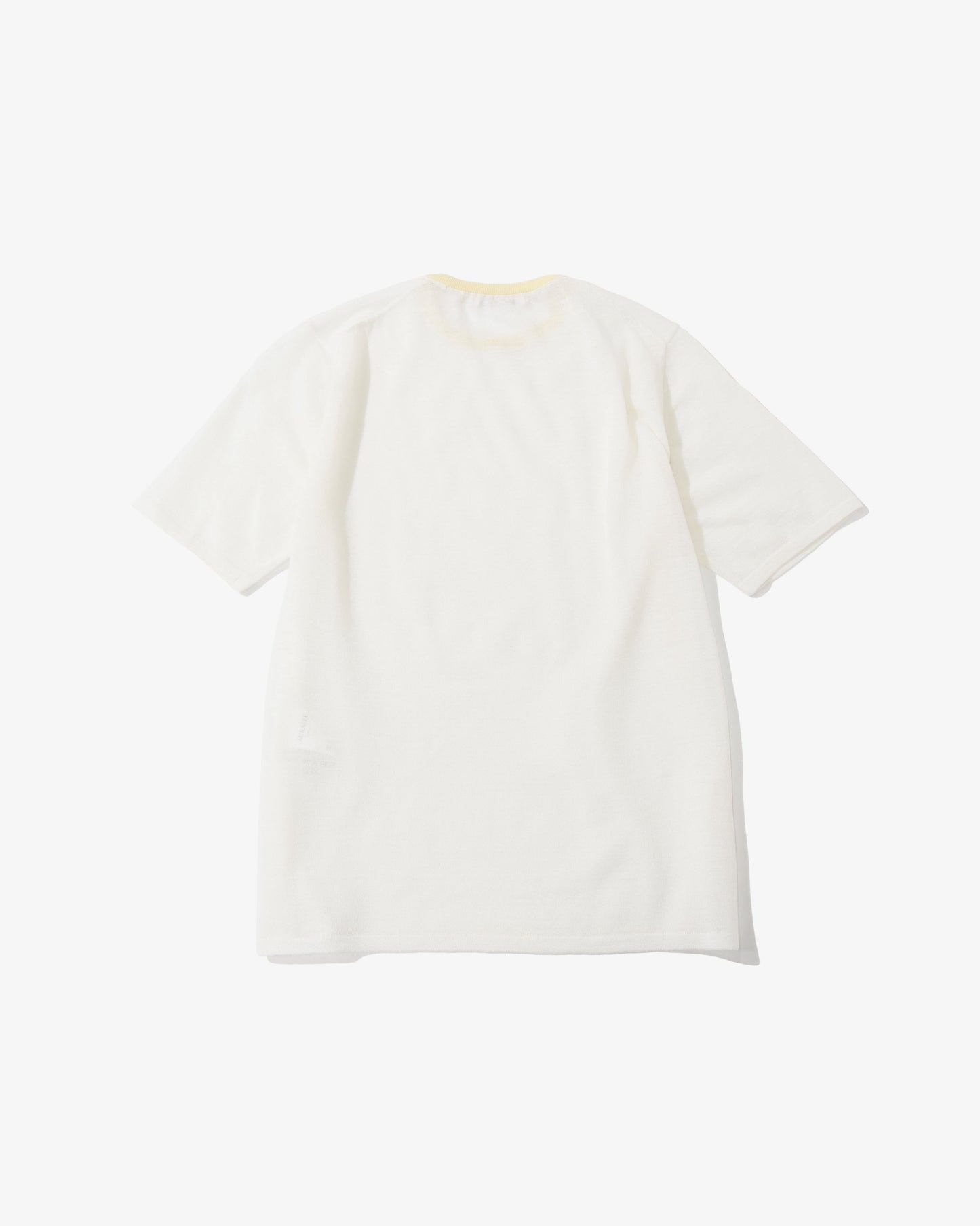 HARD TWIST HIGH GAUGE WOOL SILK KNIT TEE