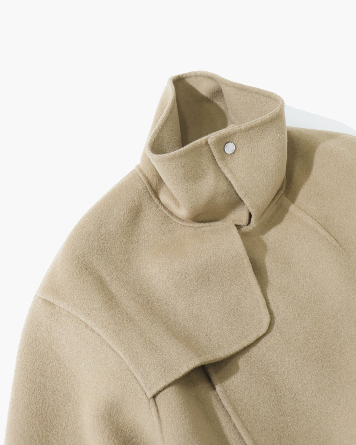 LIGHT DOUBLE-FACED CROPPED TRENCH COAT 17614