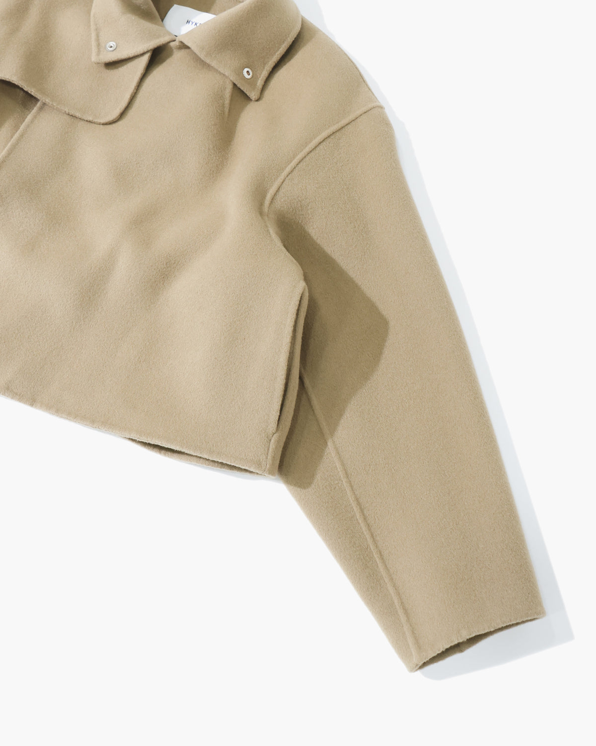 LIGHT DOUBLE-FACED CROPPED TRENCH COAT 17614