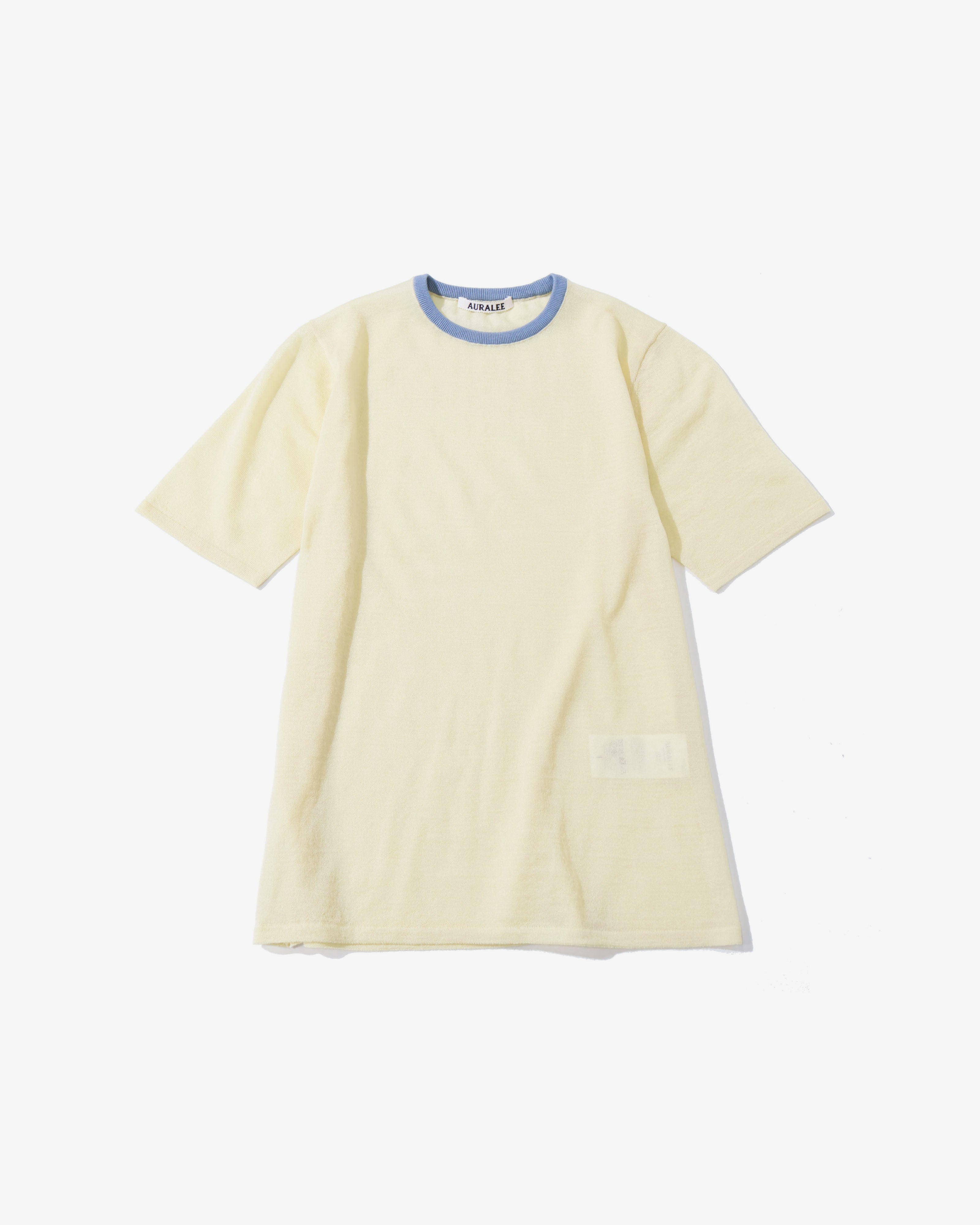 HARD TWIST HIGH GAUGE WOOL SILK KNIT TEE – TIME AFTER TIME