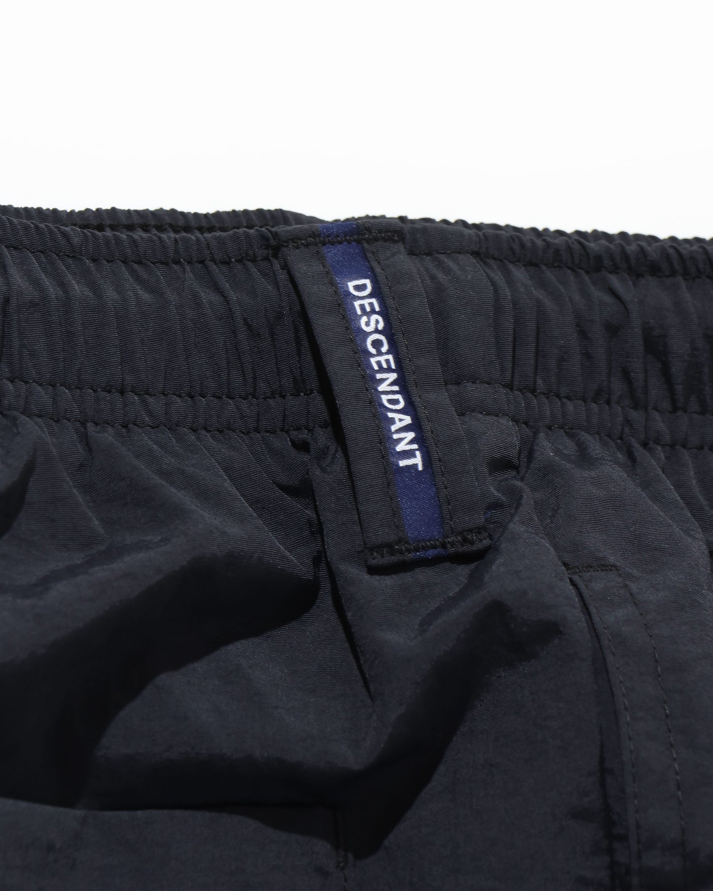 WHARF NYLON TROUSERS BLACK