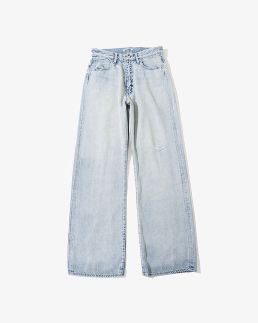FADED SELVEDGE LIGHT DENIM PANTS (LADYS)