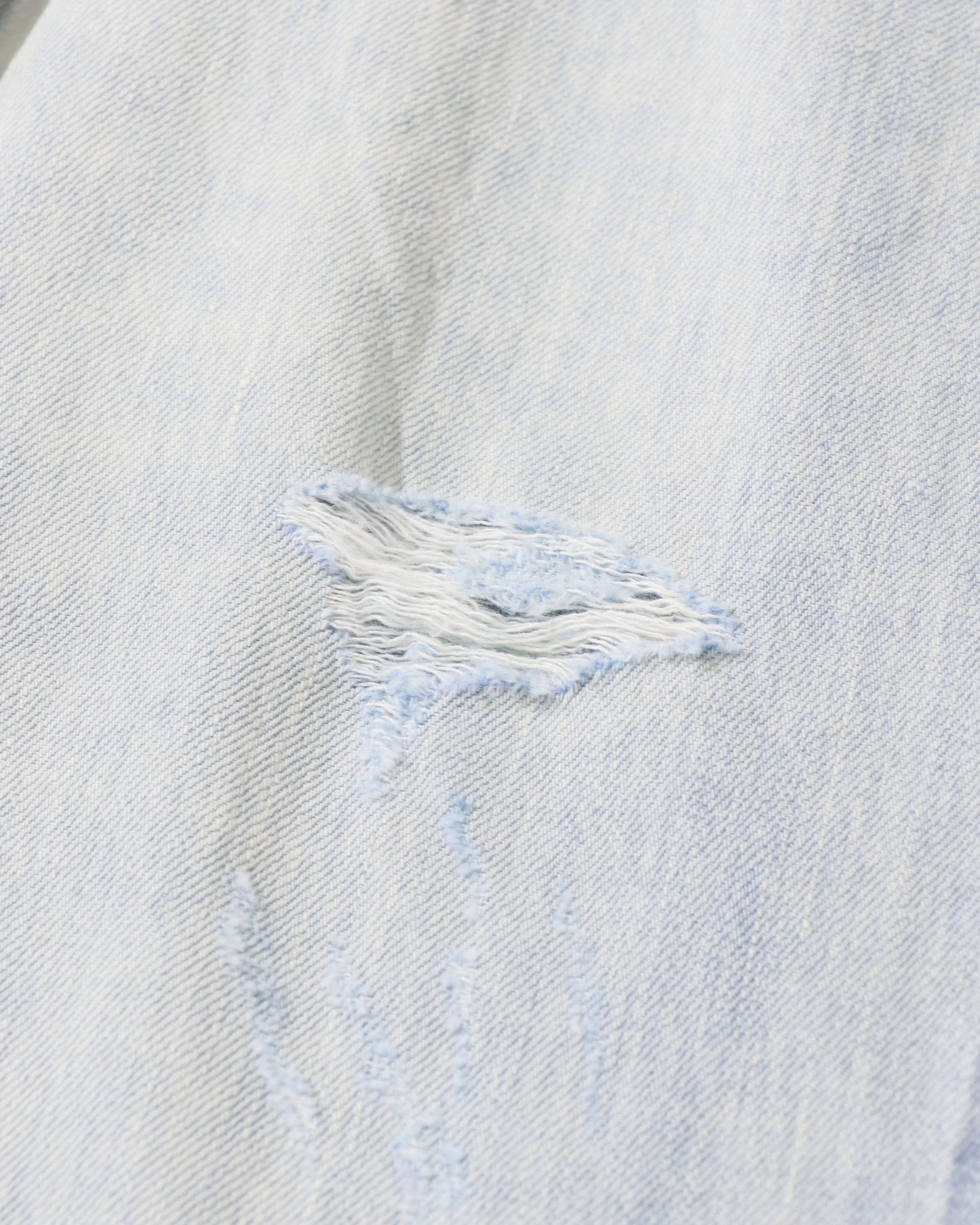 FADED SELVEDGE LIGHT DENIM PANTS (LADYS)