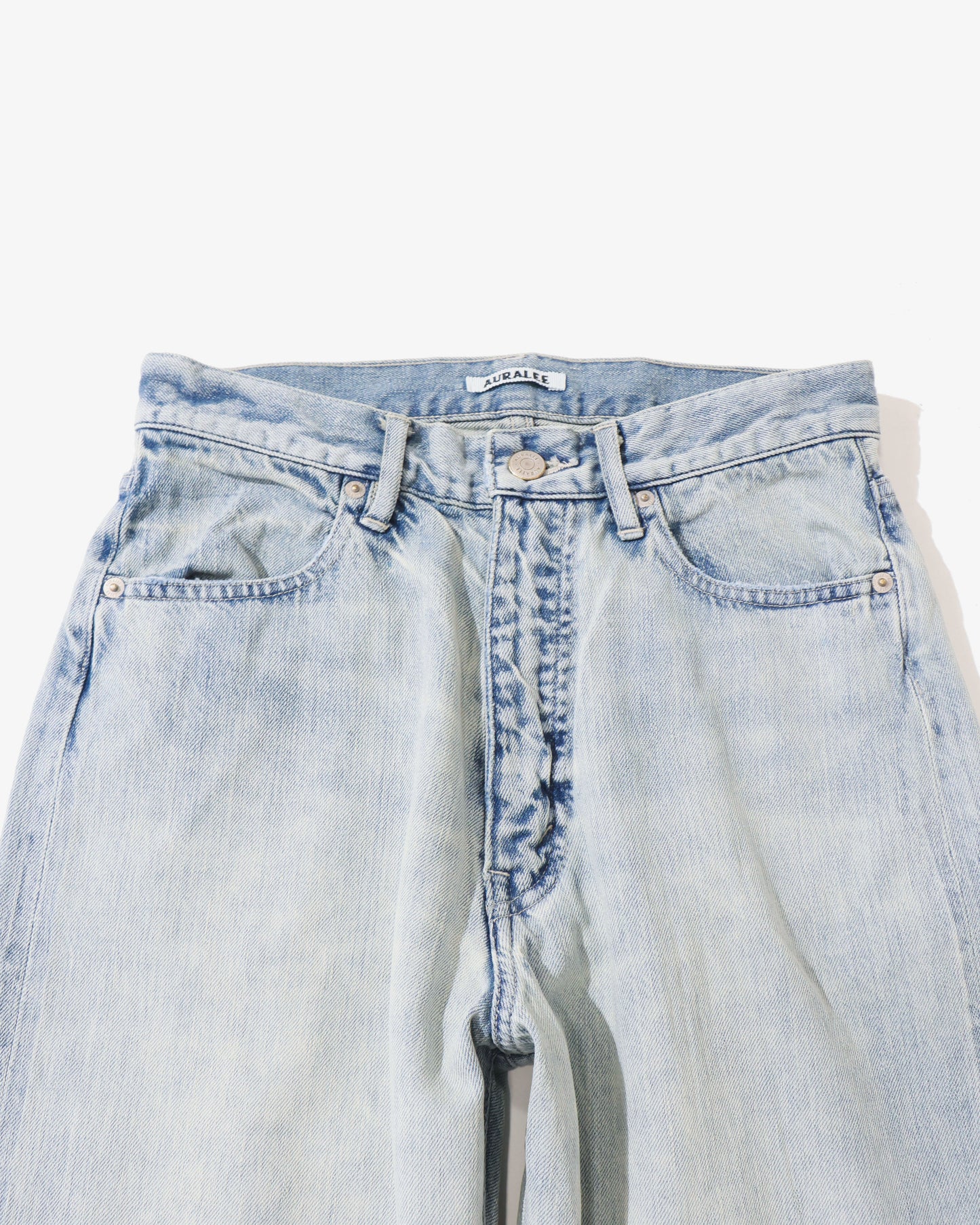 FADED SELVEDGE LIGHT DENIM PANTS (LADYS)