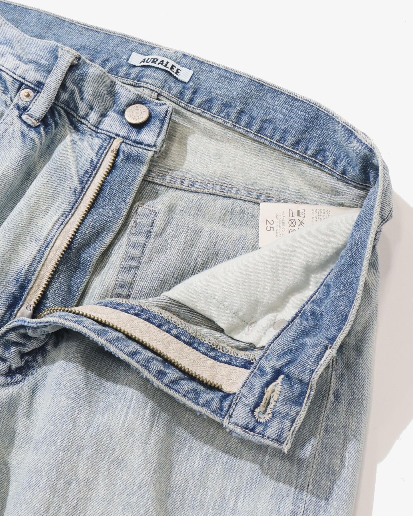 FADED SELVEDGE LIGHT DENIM PANTS (LADYS)