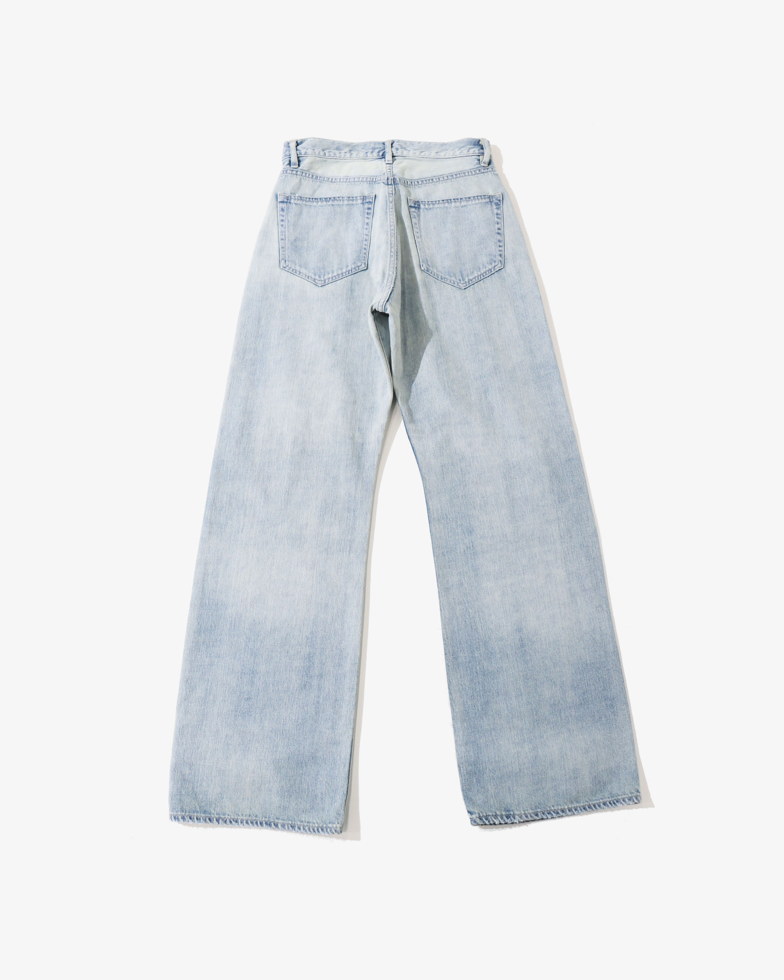 FADED SELVEDGE LIGHT DENIM PANTS (LADYS) – TIME AFTER TIME