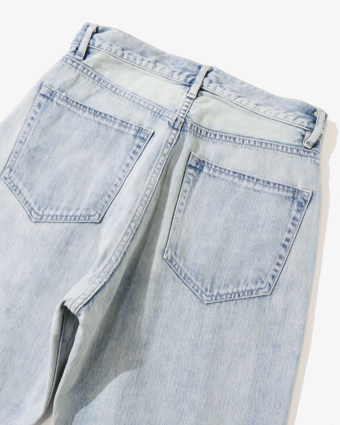 FADED SELVEDGE LIGHT DENIM PANTS (LADYS)