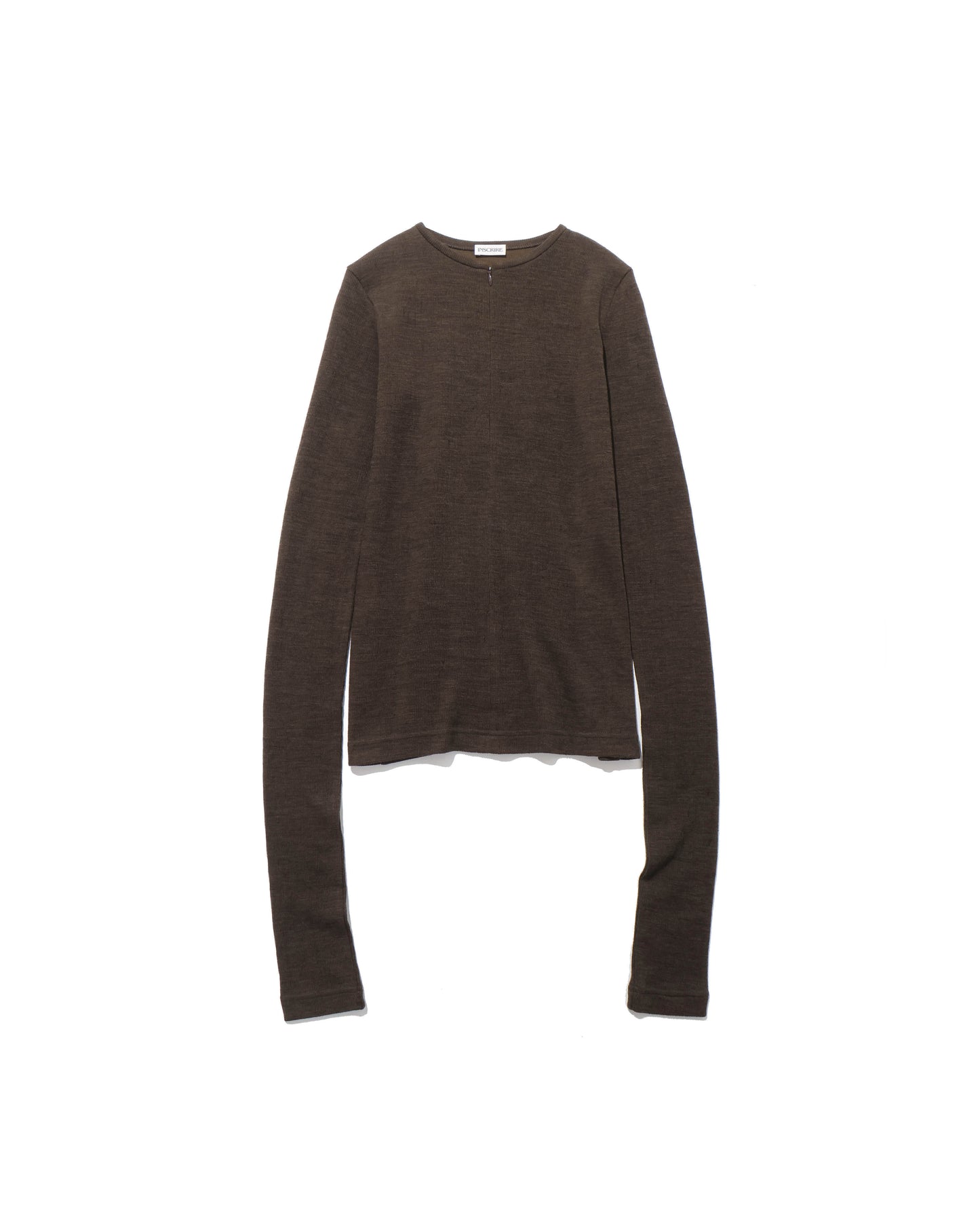 Plating Rib Zip Up Tee