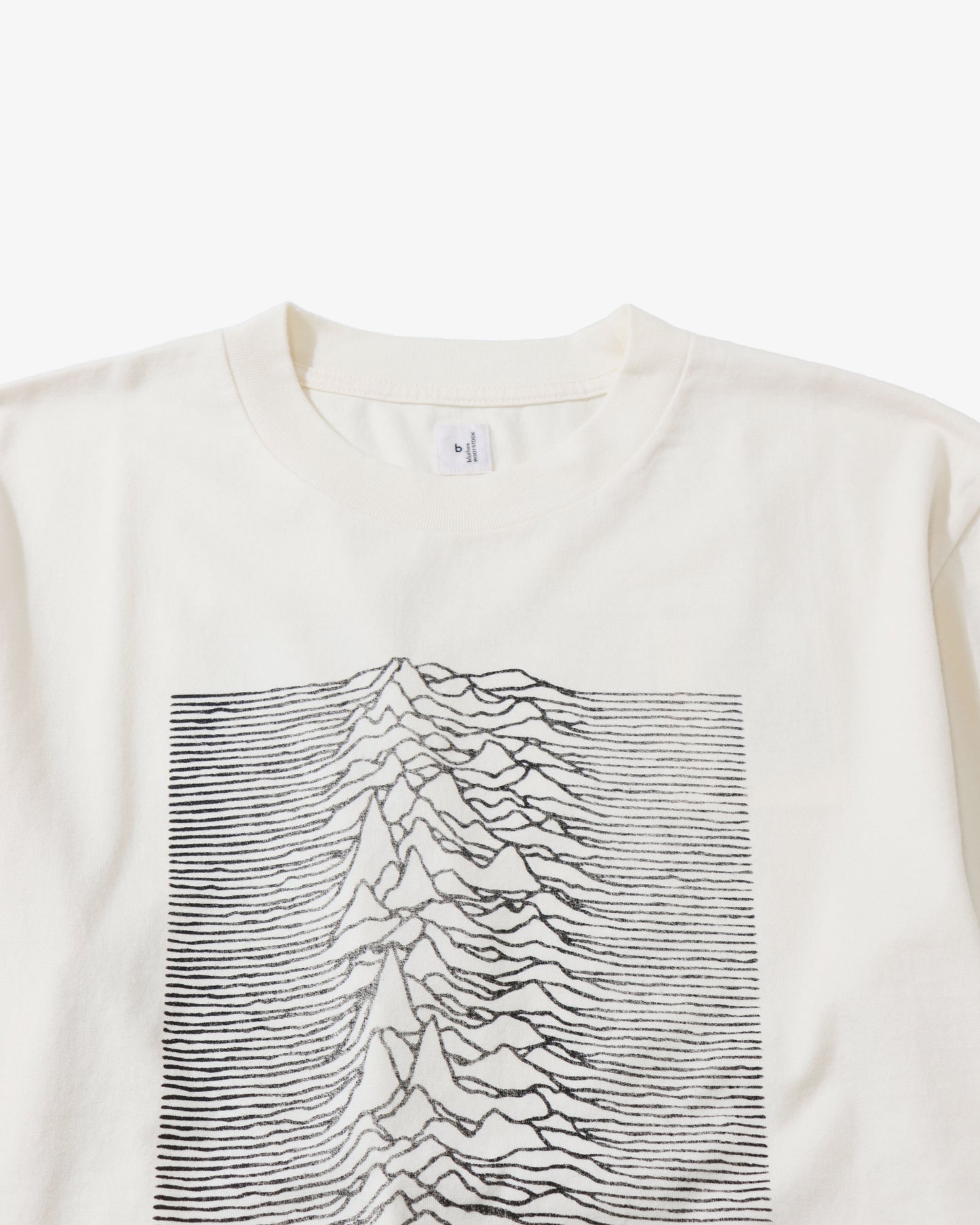JD UNKNOWN PLEASURES Invert STANDARD Ivory