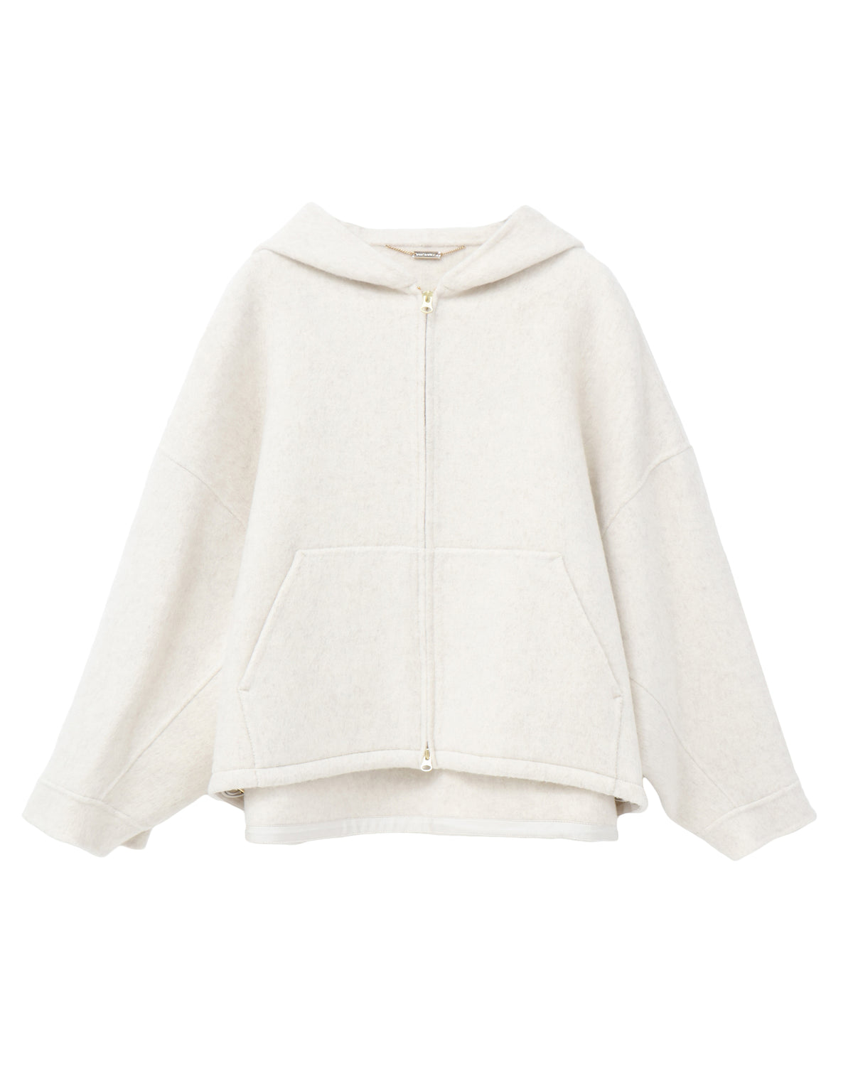 hooded short coat