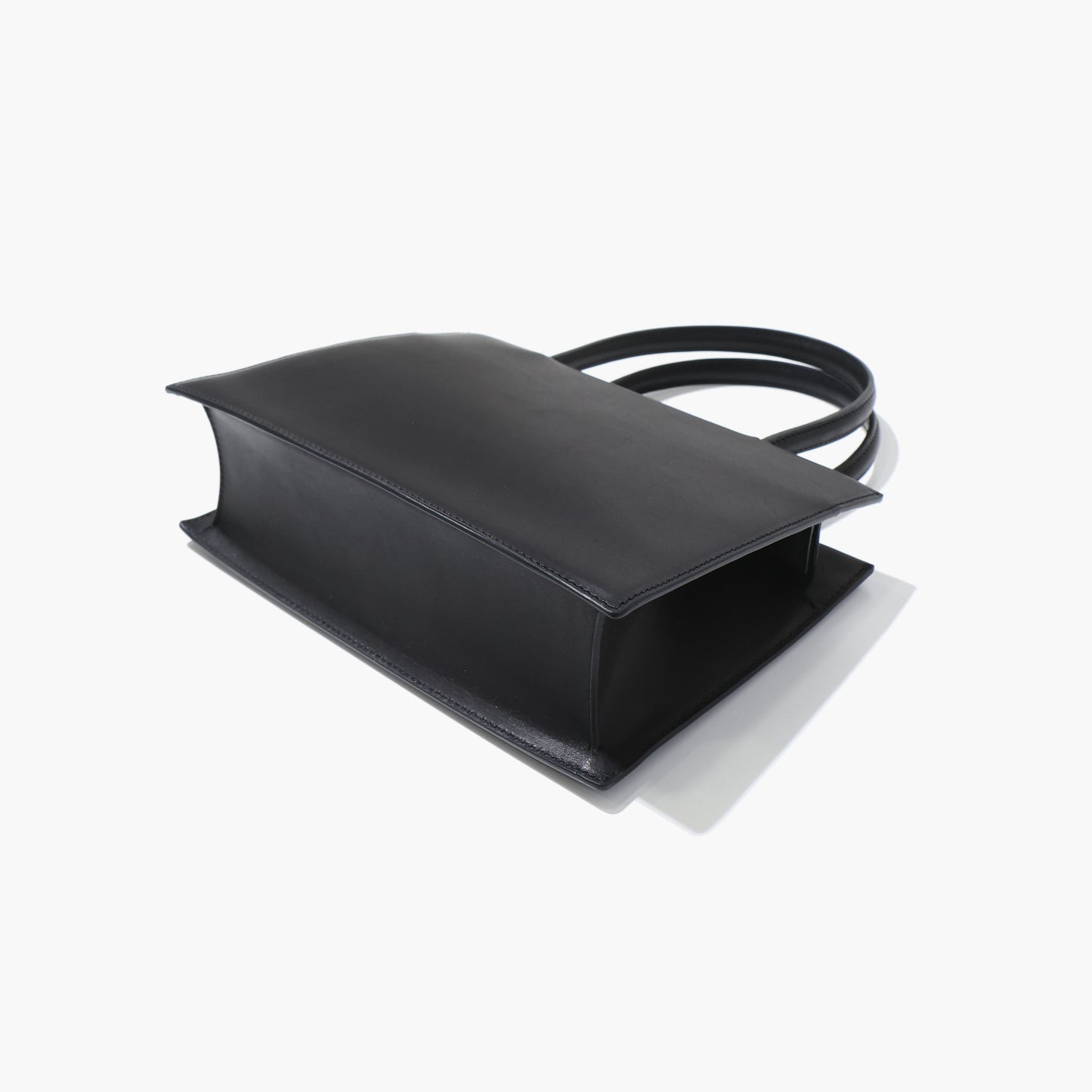 SQUARE-SHAPED TOTE BAG SHORT HANDLE : S