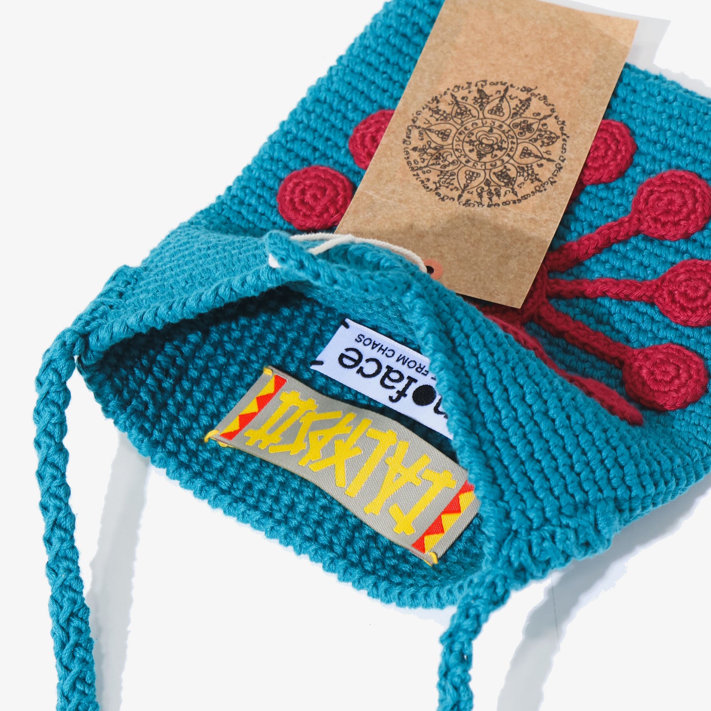 Indian Motif Ravers Small Bag