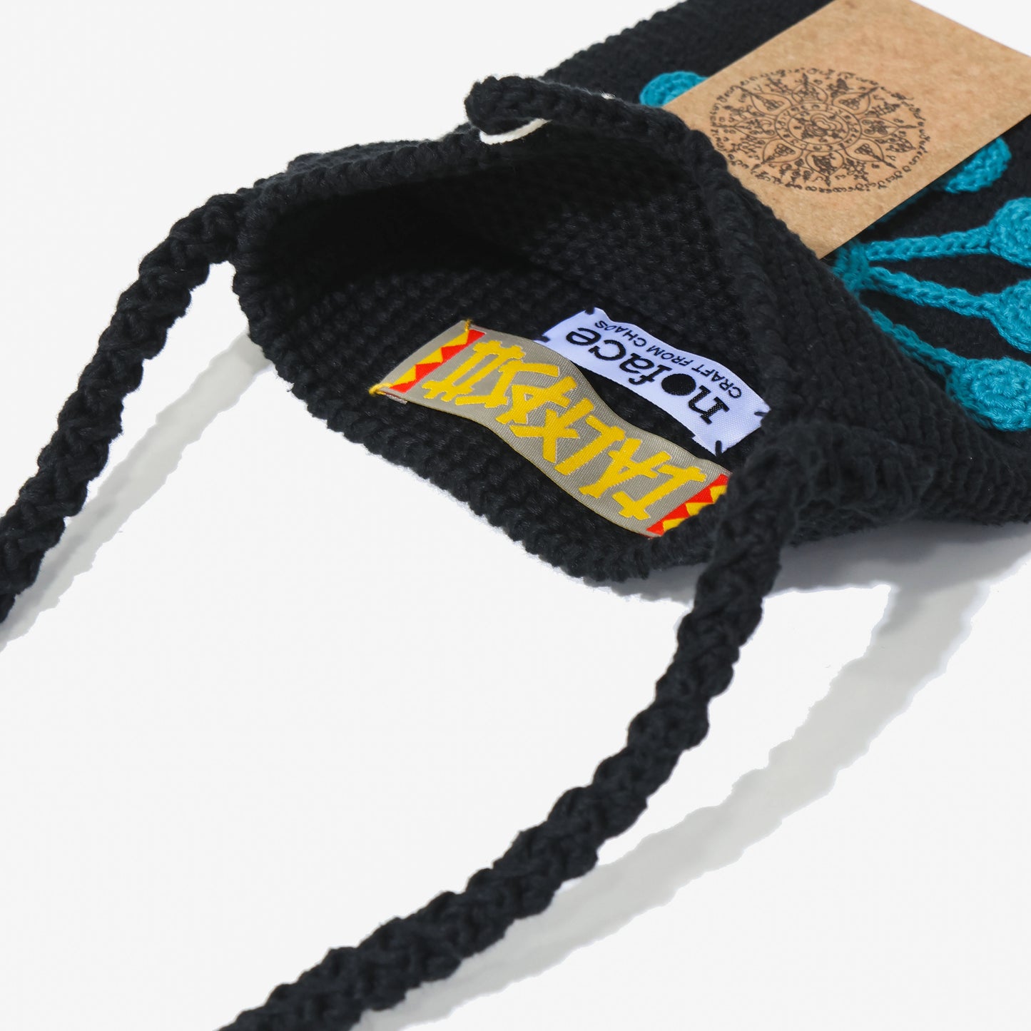 Indian Motif Ravers Small Bag