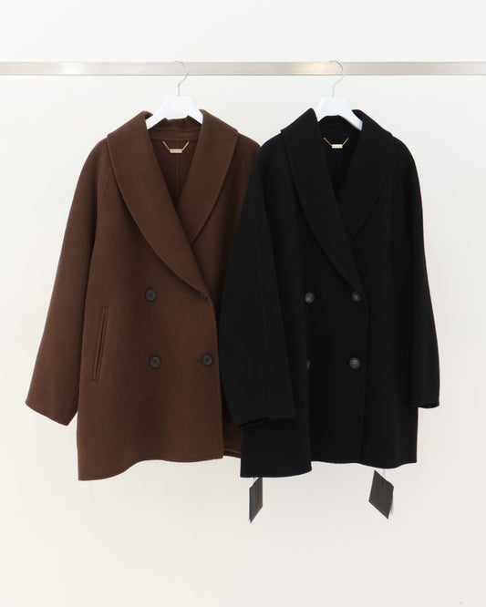 shawl collar coat