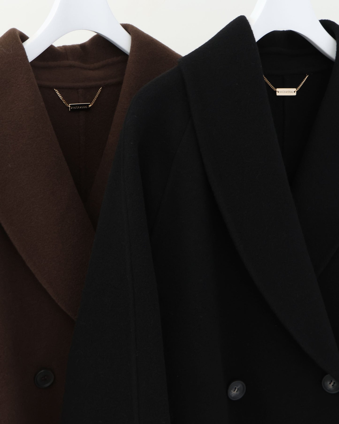 shawl collar coat